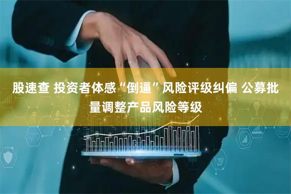 股速查 投资者体感“倒逼”风险评级纠偏 公募批量调整产品风险等级